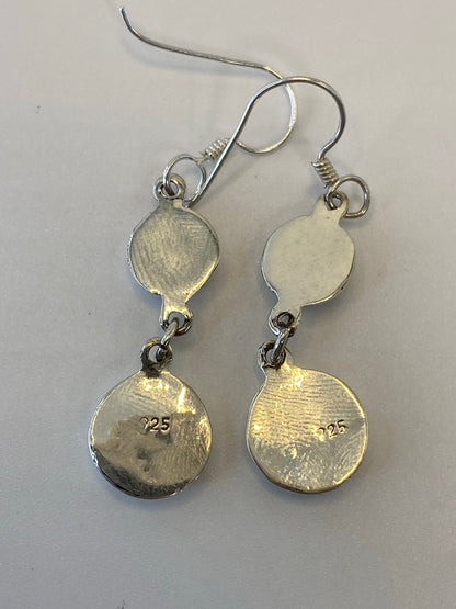 Aretes Plata Ópalo de Fuego Cascada — Taxco 925 — foto 5