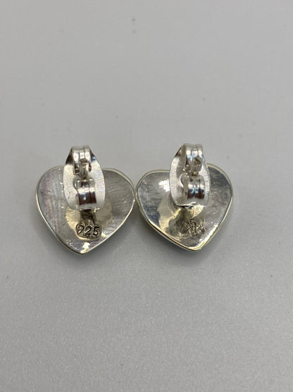 Aretes de Plata con Ópalo de Fuego — Azul Cielo — foto 5