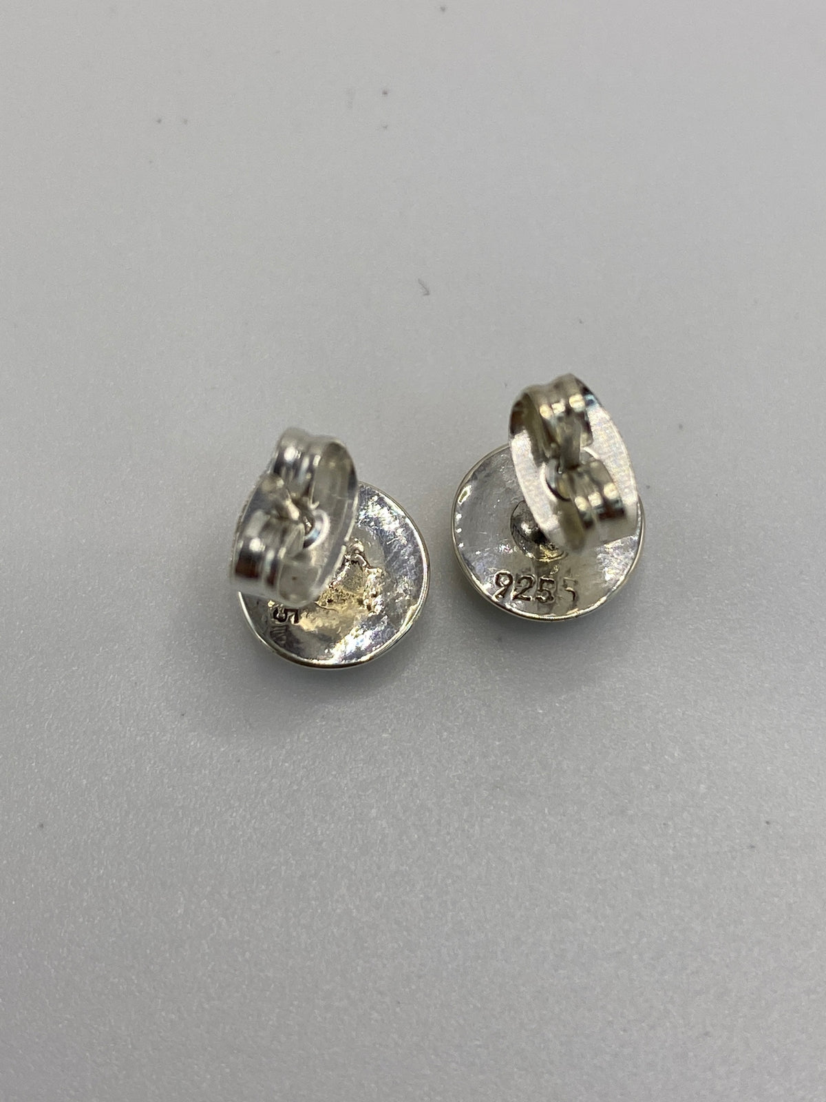 Aretes de Plata con Ópalo de Fuego — Taxco 925 — foto 5
