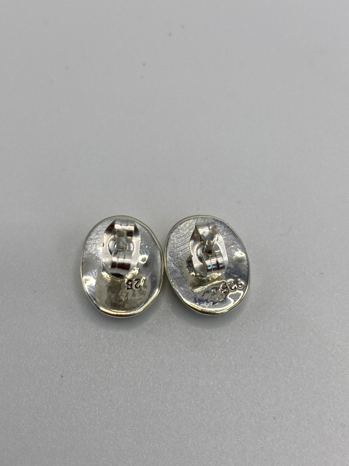 Aretes de Plata Ópalo de Fuego Verde — Taxco 925 — foto 5