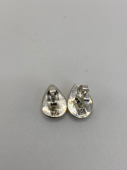 Aretes de Plata Ópalo de Fuego — Taxco 925 — foto 5