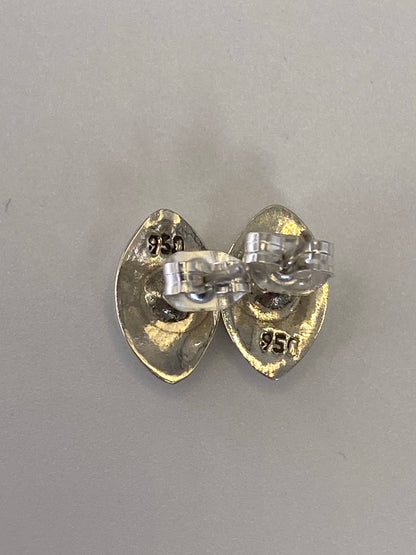 Aretes de Plata 950 con Piedra Multicolor — Taxco — foto 5