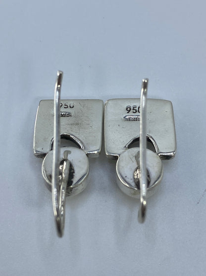 Aretes de Plata Ópalo de Fuego — Taxco 950 — foto 5