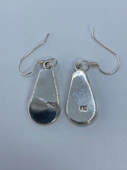 Aretes de Plata Ópalo de Fuego Rosa — Taxco 950 — foto 5