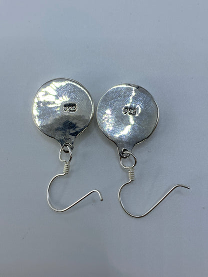 Aretes de Plata Ópalo de Fuego Multicolor — Taxco 925 — foto 5