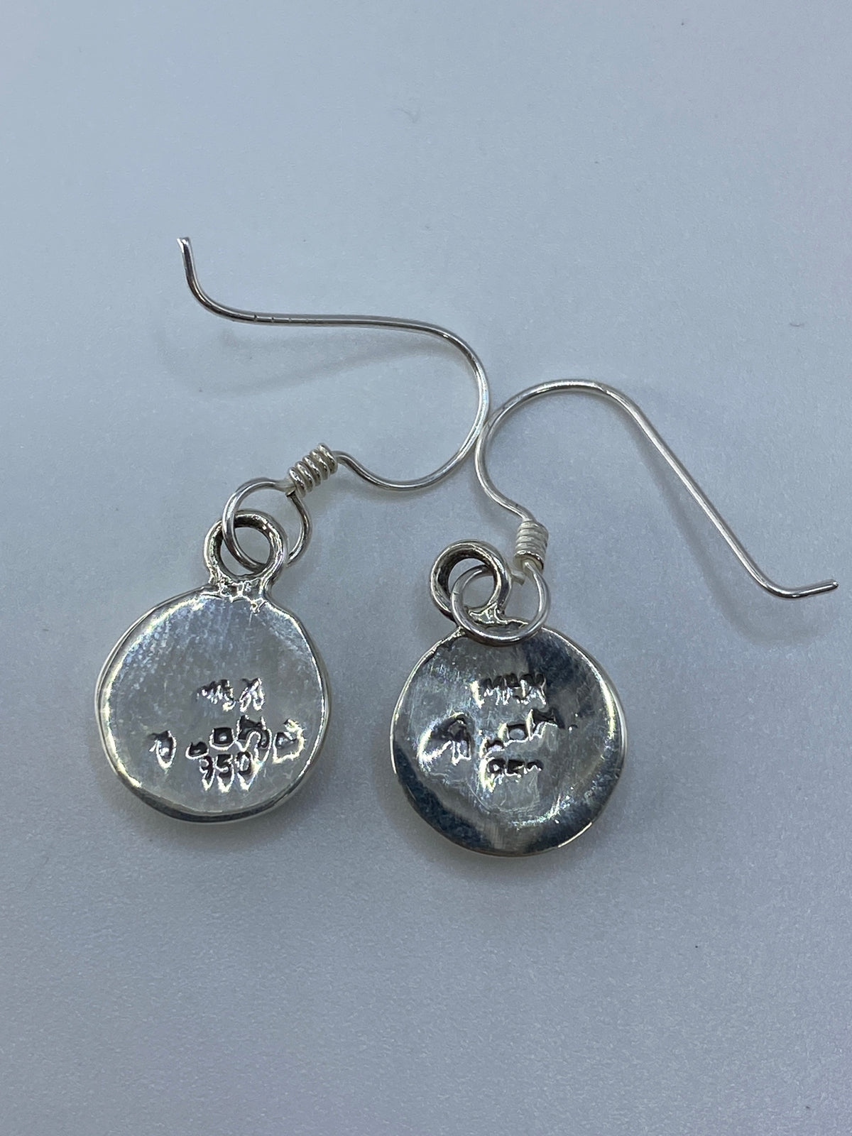 Aretes de Plata con Ópalo de Fuego — Taxco 950 — foto 5