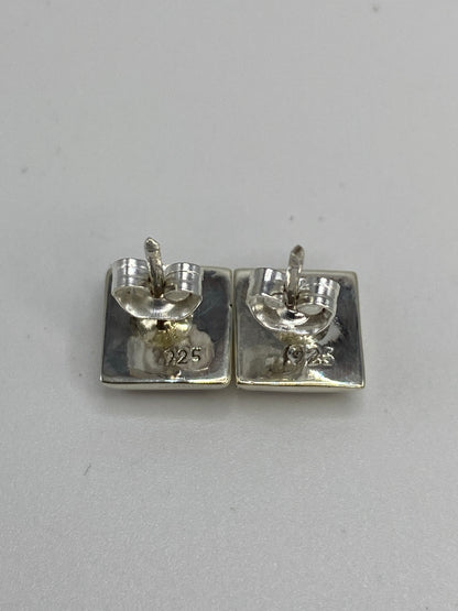 Aretes de Plata con Opalo de Fuego Rosa — Taxco 925 — foto 5