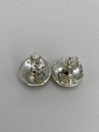 Aretes Plata 925 Ópalo de Fuego Rosa — Taxco — foto 5