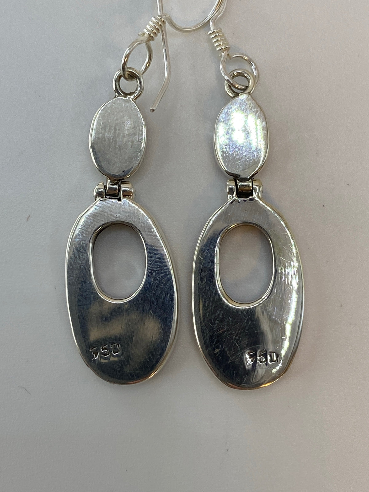Aretes de Plata Opal de Fuego — Taxco 950 — foto 5