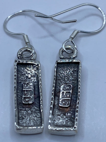 Aretes de Plata 950 con Ópalo de Fuego — Taxco — foto 5