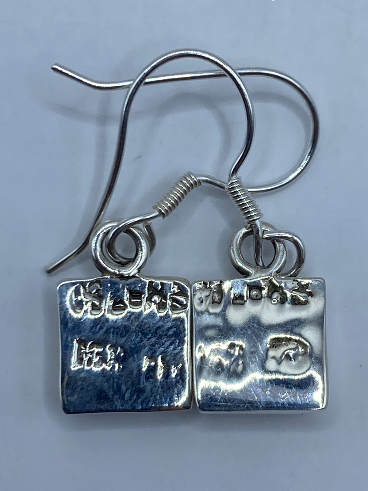 Aretes Plata con Ópalo de Fuego — Taxco 925 — foto 5