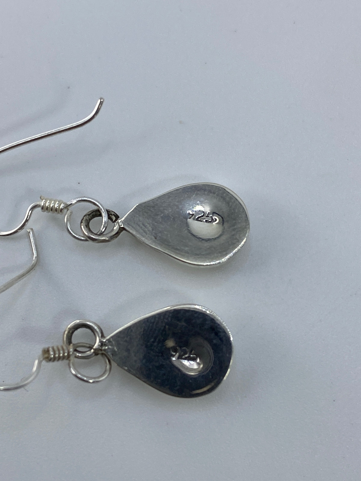 Aretes de Plata con Ópalo de Fuego — Taxco 925 — foto 5
