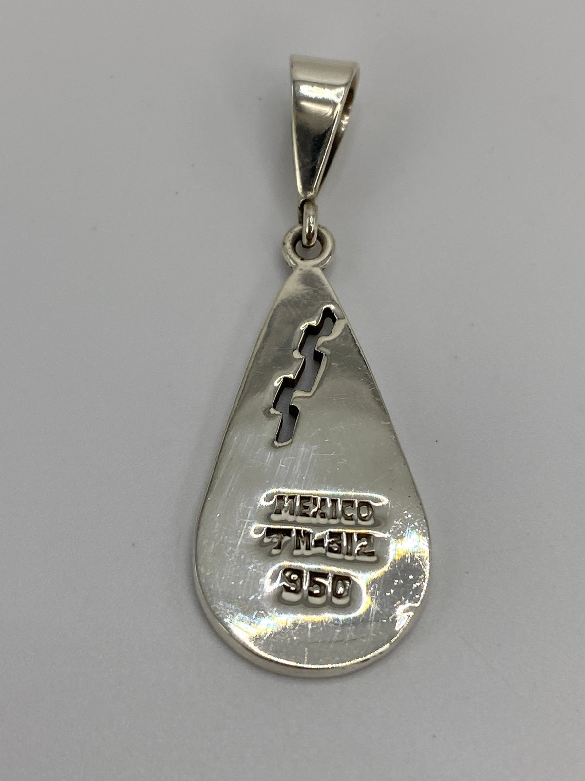 Dije Plata Piedra del Sol con Ópalo de Fuego — Taxco 925 — foto 5