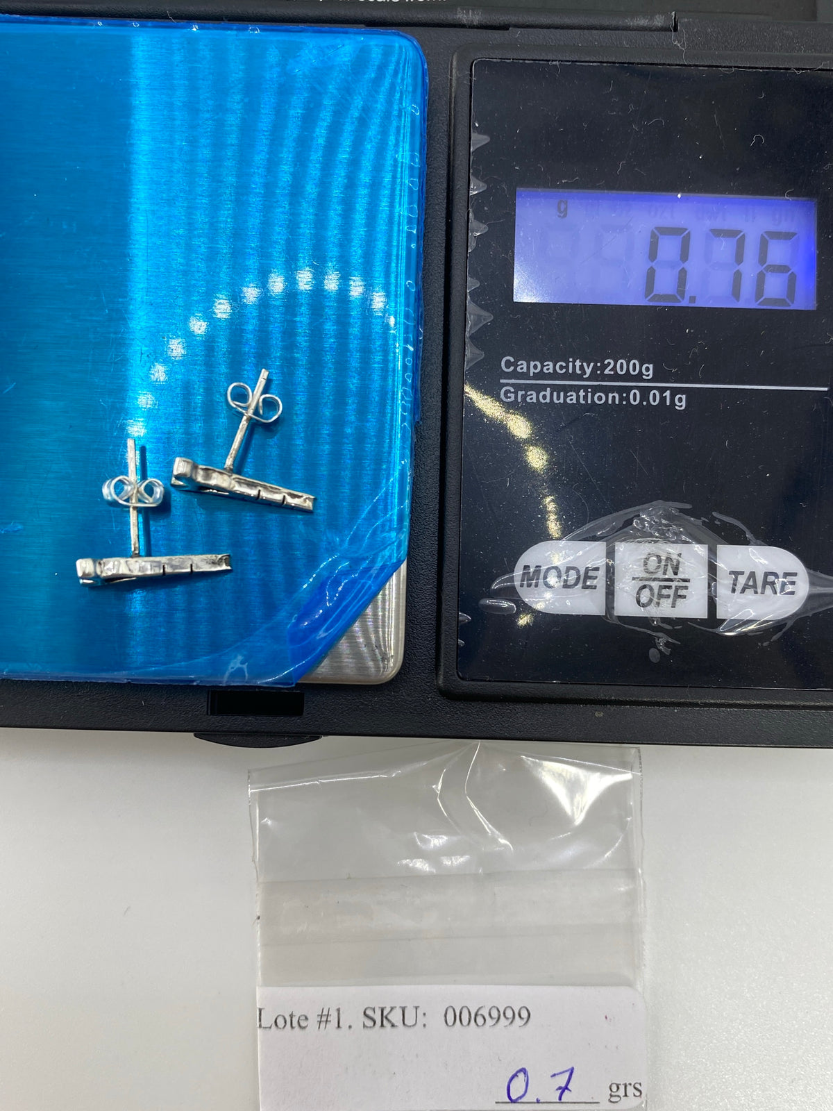 Aretes Plata Cartoneado Geométrico — Taxco 925 — foto 6