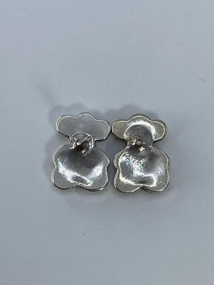 Aretes Plata Cartoneado Minimalista — Taxco 925 — foto 5