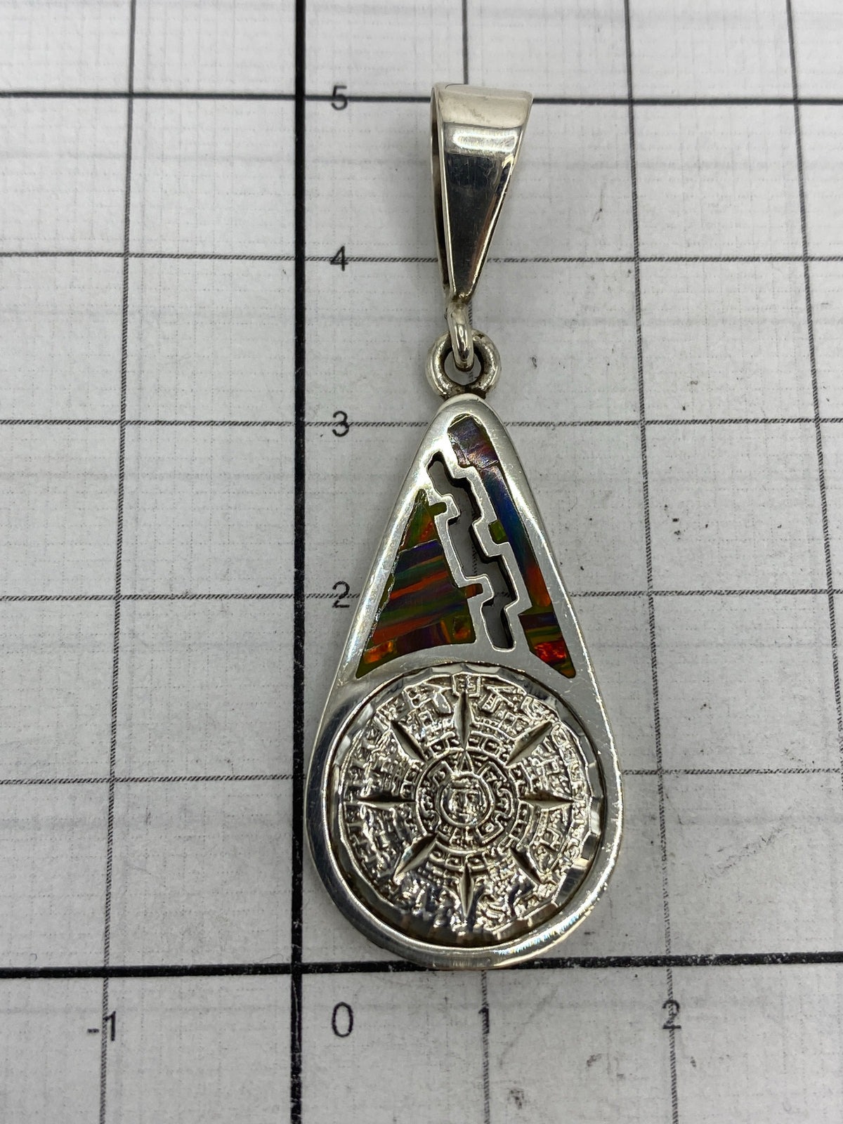 Reverso del dije con hallmark México 950 — certificado de autenticidad