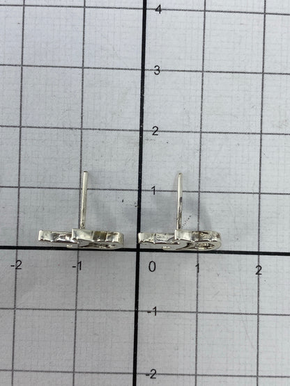 Aretes de plata en estuche, listos para envío