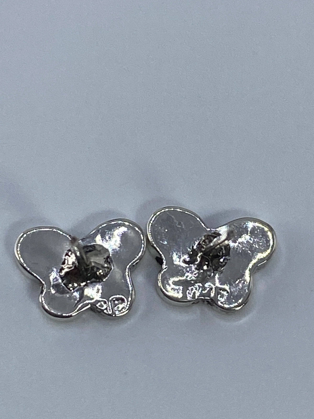 Aretes de Plata Cartoneado Mariposa — Taxco 925 — foto 5