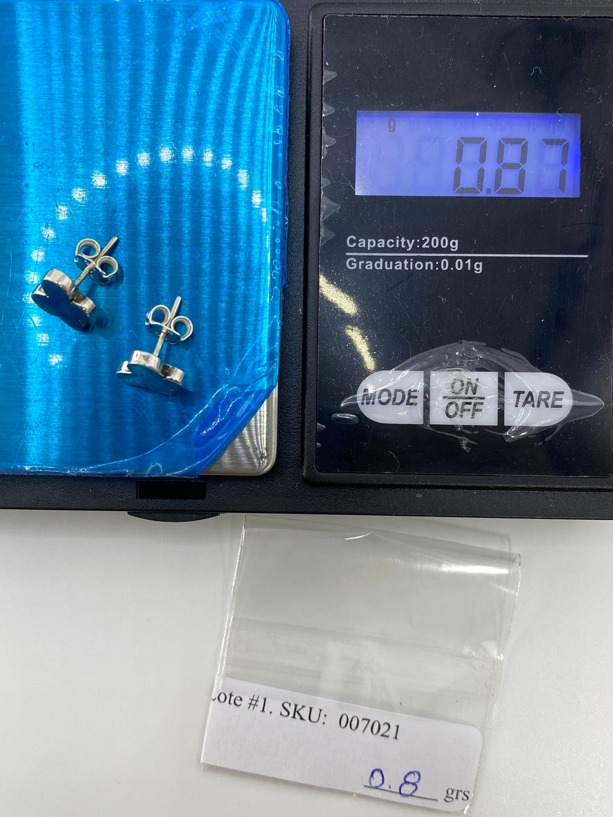Aretes de Plata Cartoneado Mariposa — Taxco 925 — foto 6