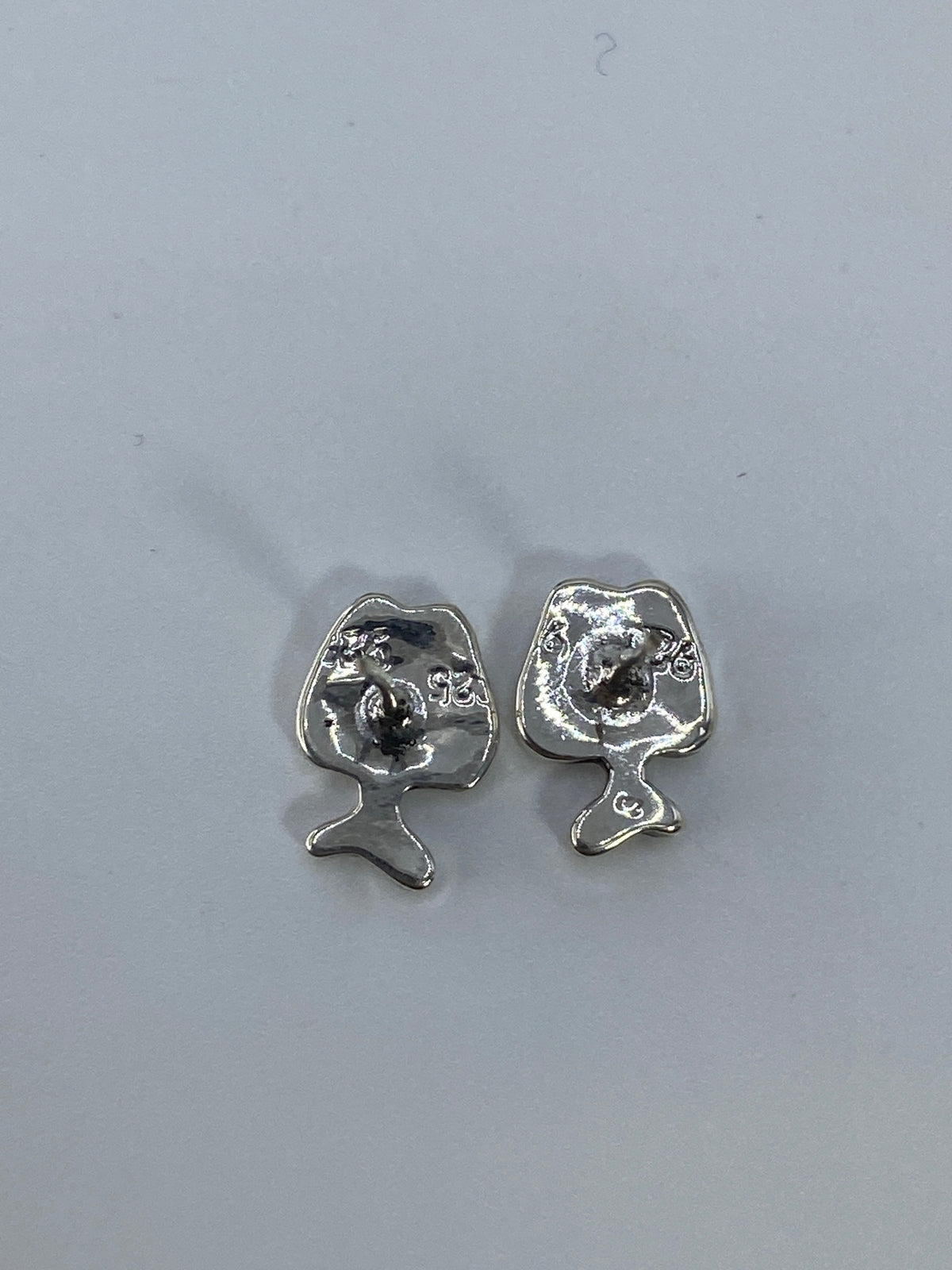 Aretes de Plata Cartoneado Minimalistas — Taxco 925 — foto 5