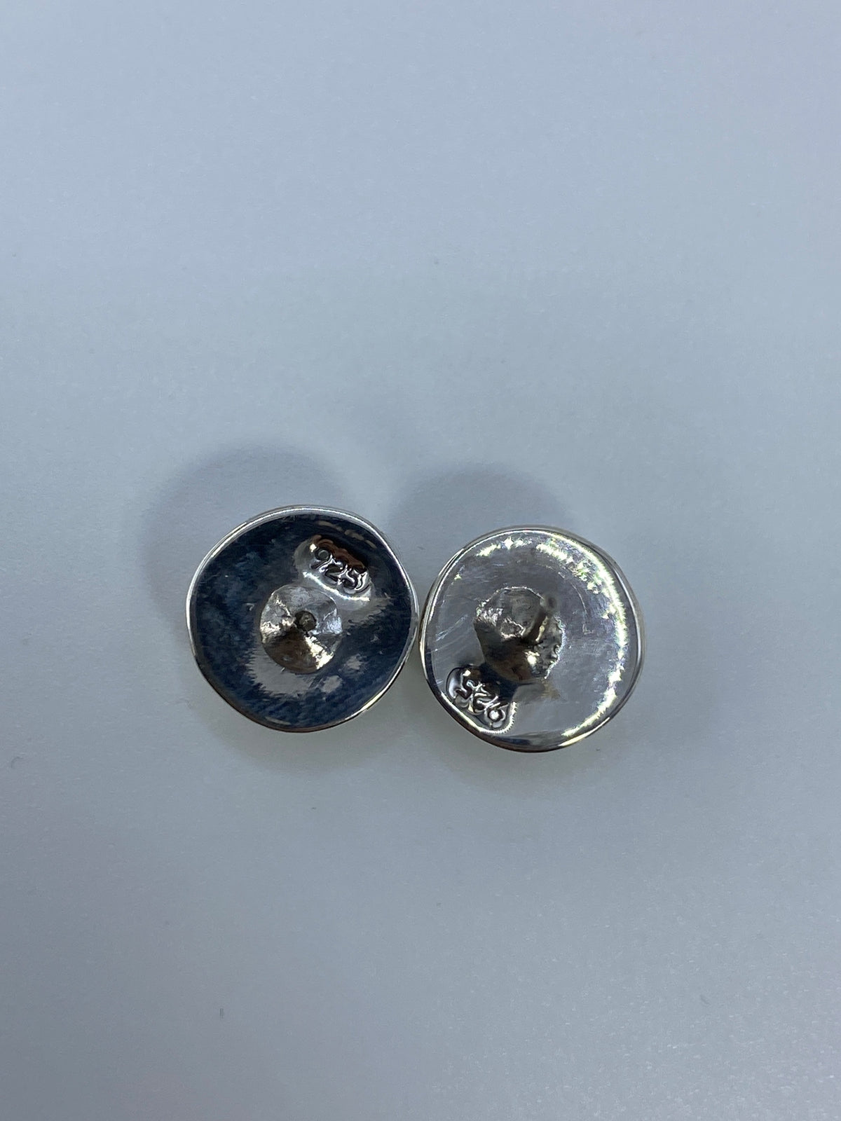 Aretes de Plata Cartoneado — Minimalista Taxco 925 — foto 5