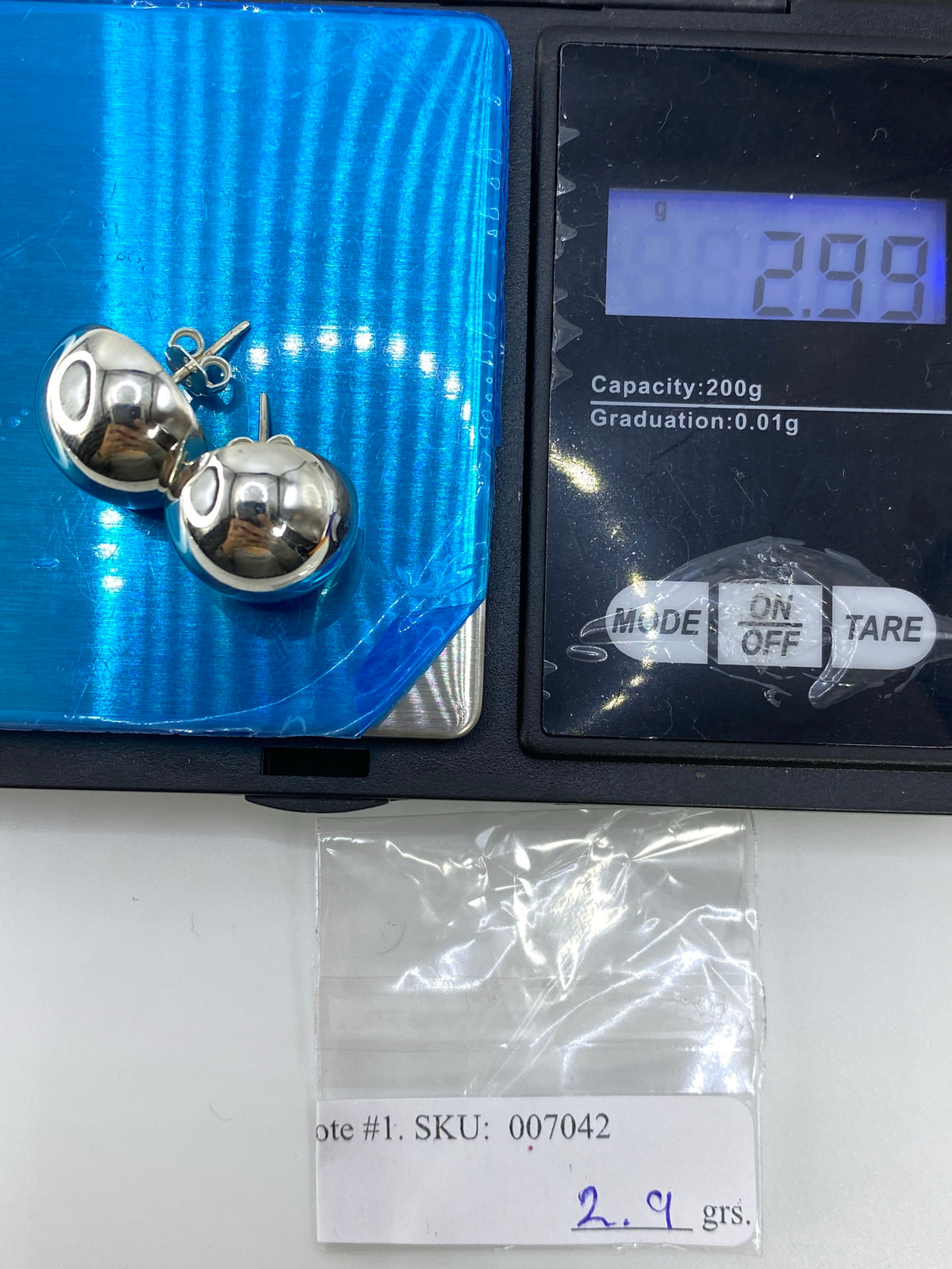 Aretes de Plata Cartoneado — Taxco 925 — foto 6