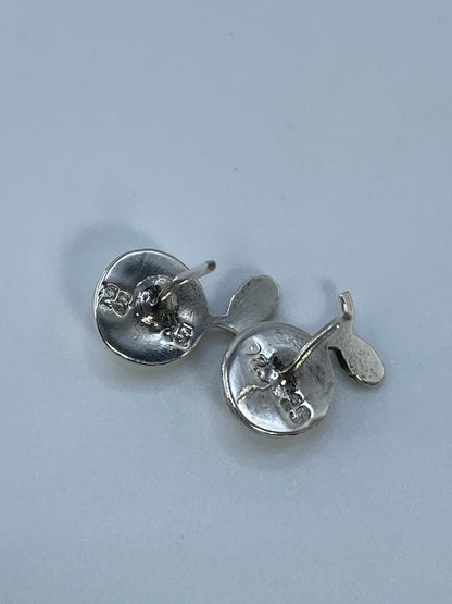 Aretes de Plata Cartoneado Pequeños — Taxco 925 — foto 5