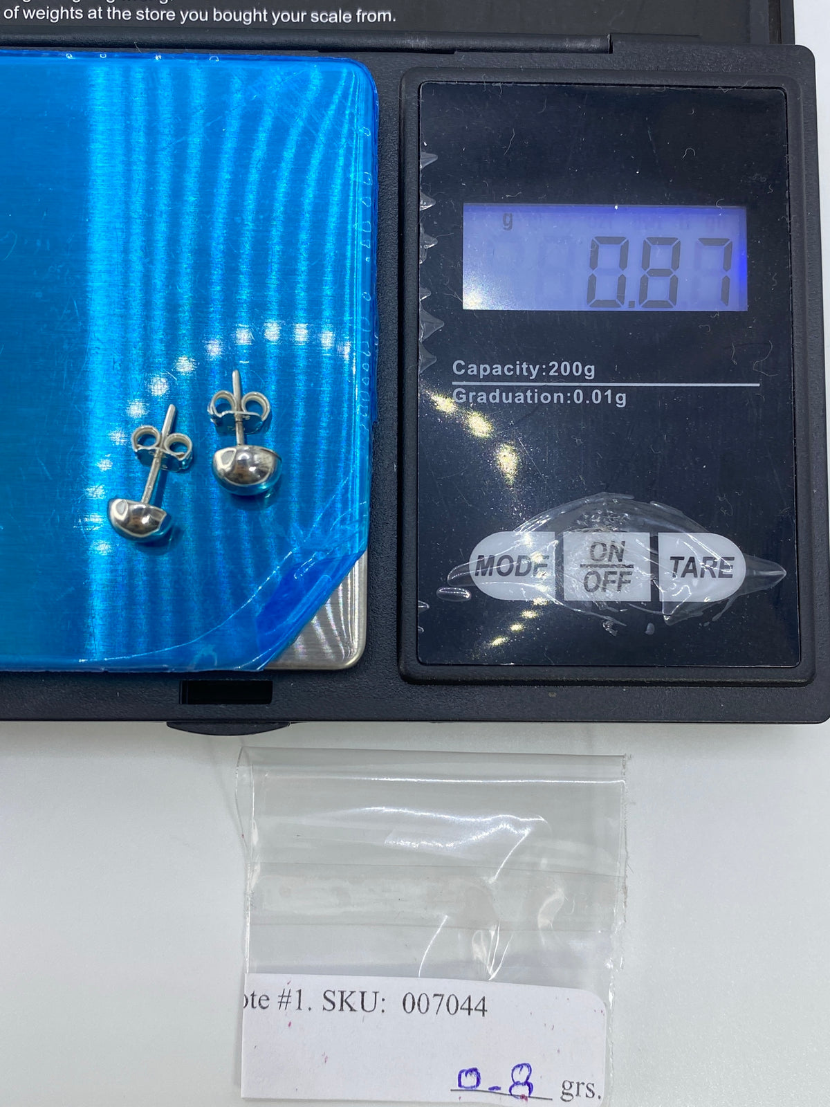 Aretes de Plata Cartoneado — Taxco 925 — foto 6