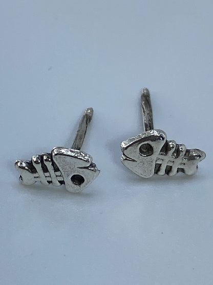 Aretes de Plata Cartoneado Espina de Pez — Taxco 925 — foto 5