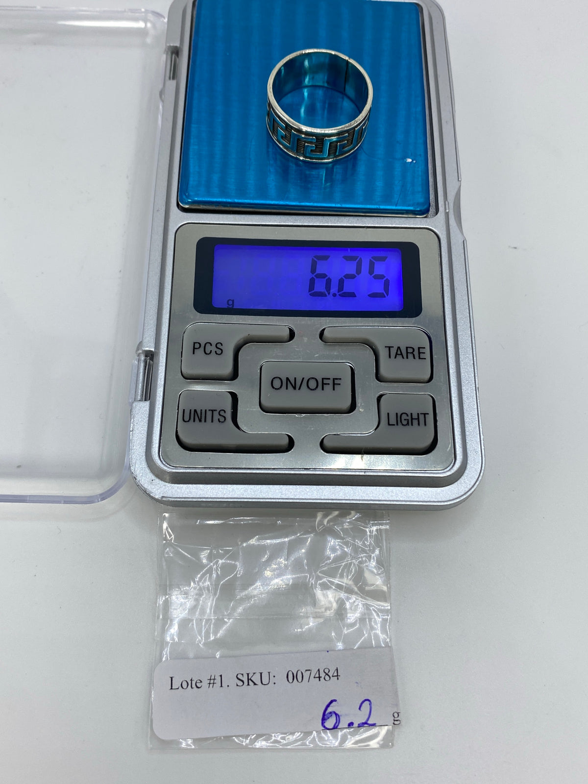 Anillo de Plata Repujado Prehispánico — Taxco 925 — foto 6