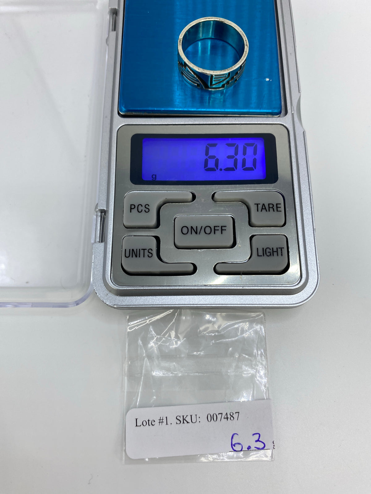 Anillo de Plata Repujado Prehispánico — Taxco 925 — foto 6