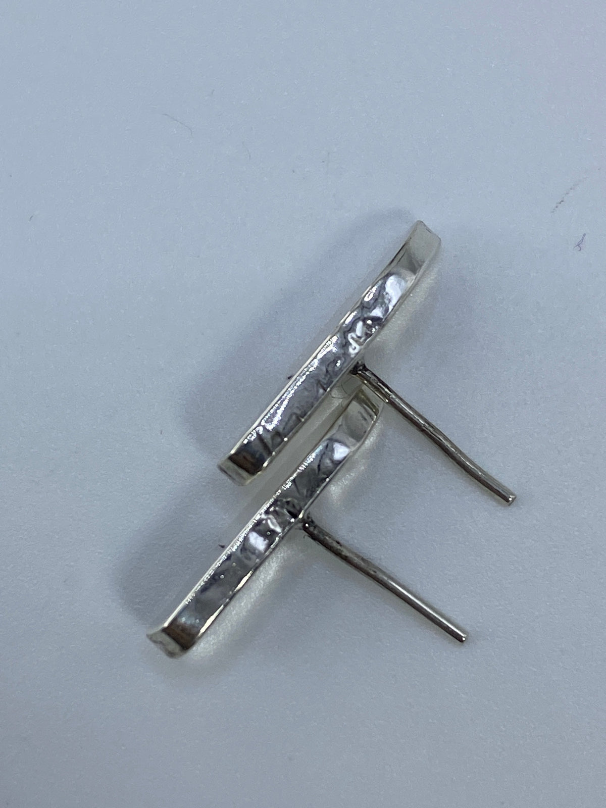 Aretes de Plata Cartoneado Minimalistas — Taxco 925 — foto 5