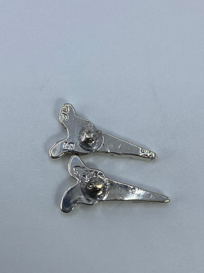 Aretes de Plata Cartoneado — Taxco 925 — foto 5