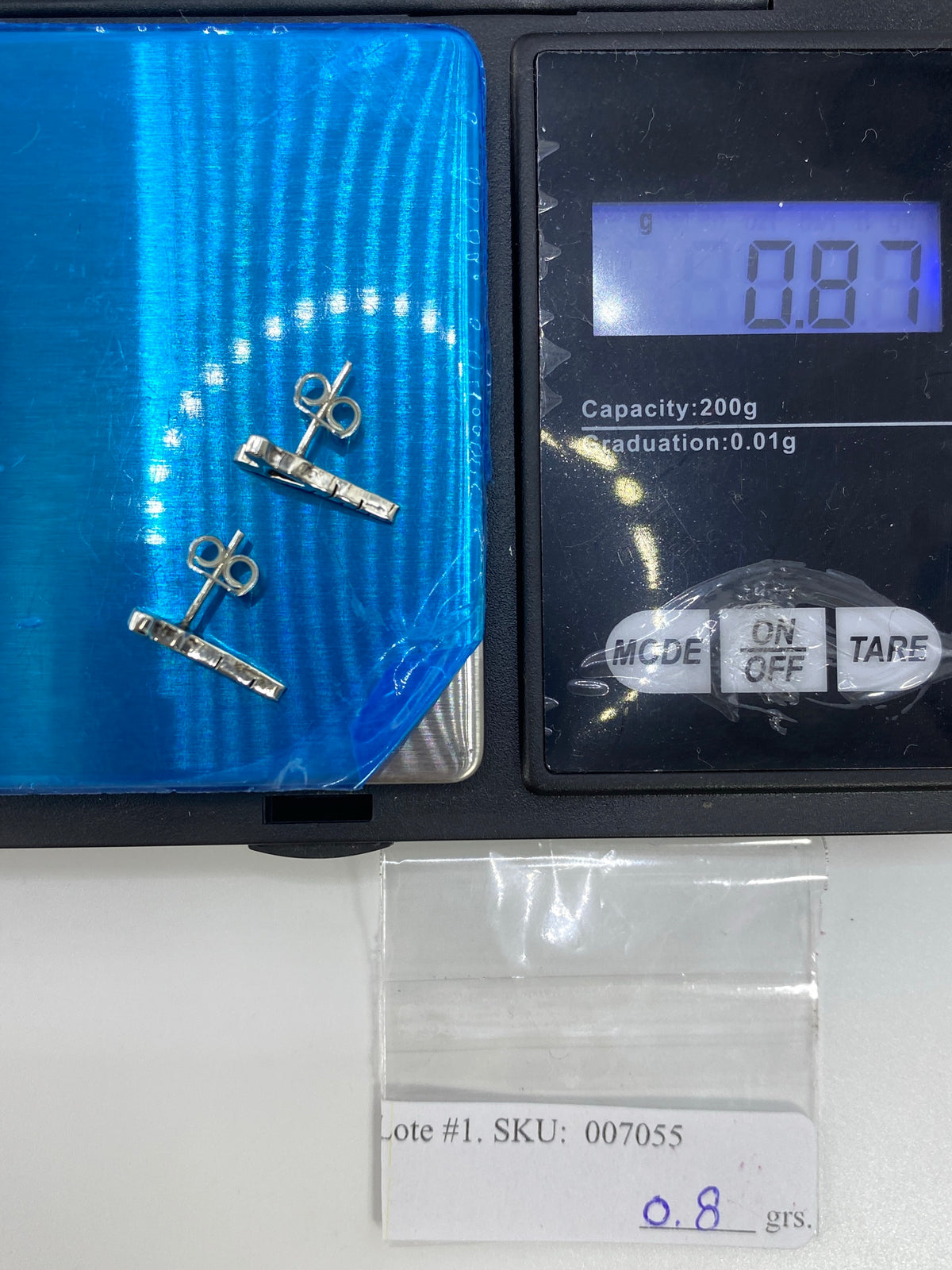 Aretes de Plata Cartoneado — Taxco 925 — foto 6