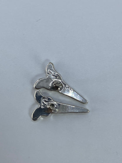 Aretes de Plata Cartoneado — Taxco 925 — foto 5