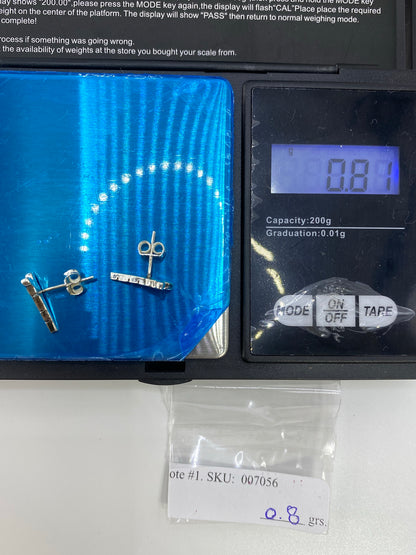 Aretes de Plata Cartoneado — Taxco 925 — foto 6