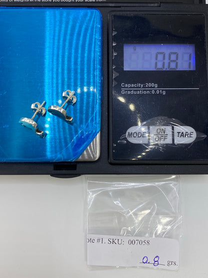 Aretes de Plata Cartoneado Minimalista — Taxco 925 — foto 6