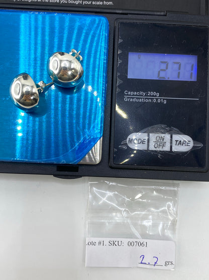 Aretes de Plata Cartoneado — Taxco 925 — foto 6