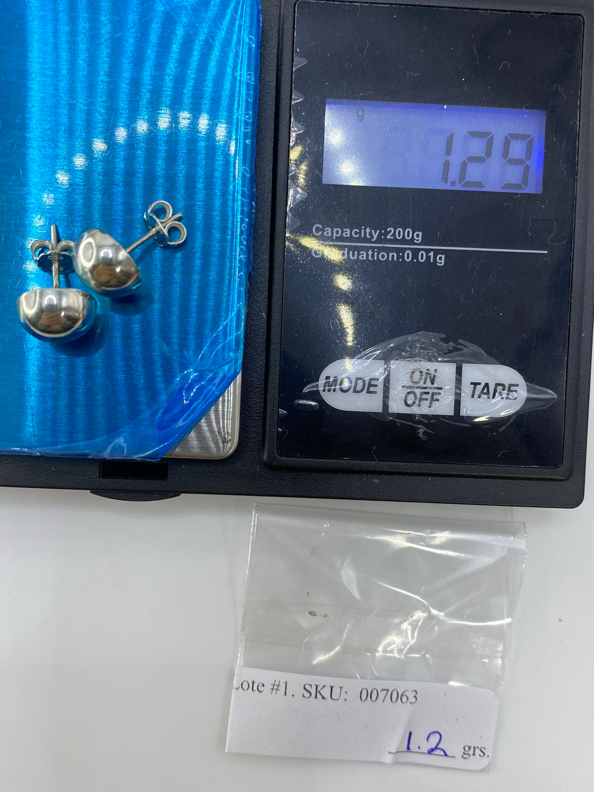 Aretes de Plata Cartoneado Taxco — 925 — foto 6