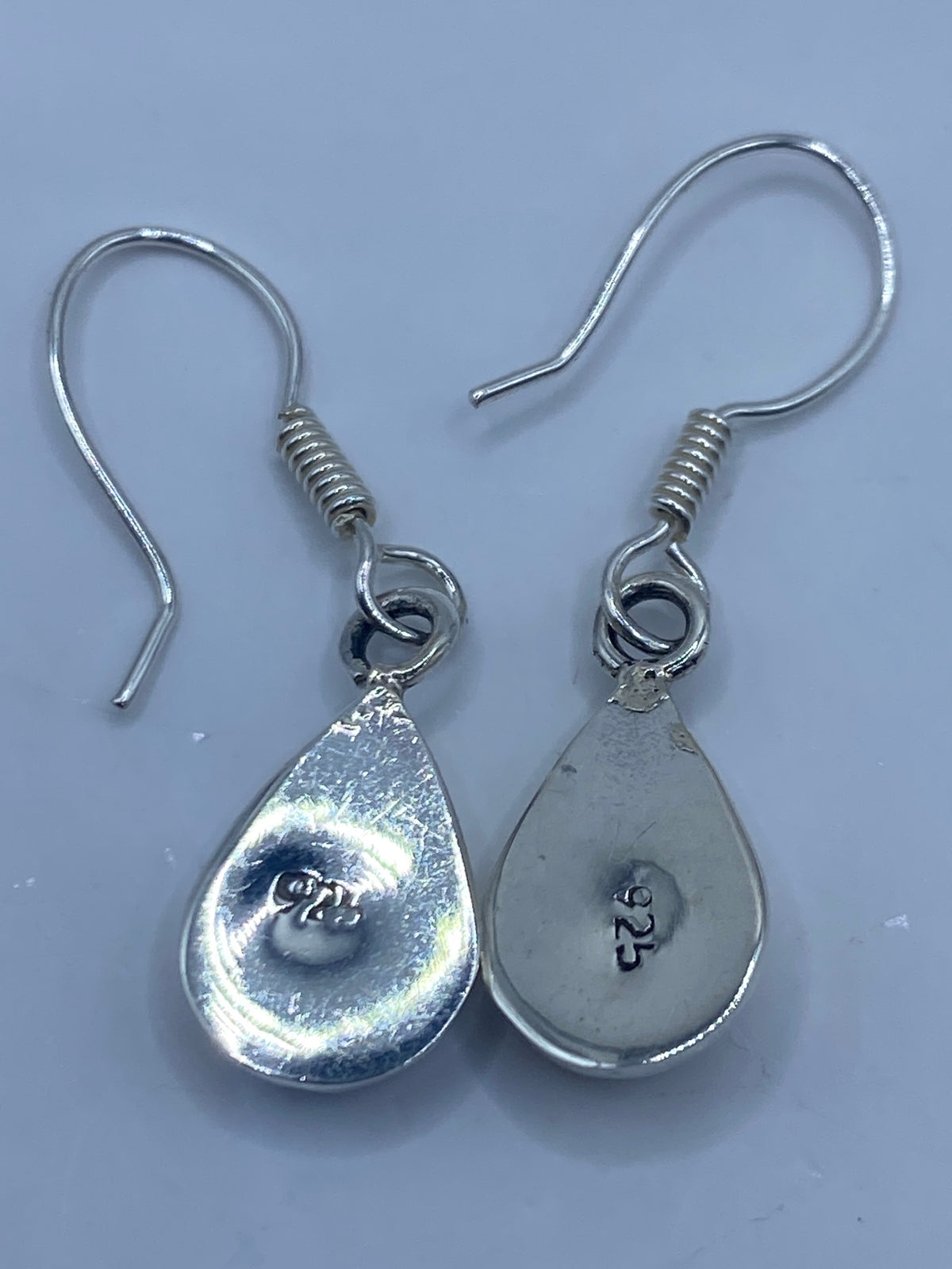 Aretes de Plata con Ópalo de Fuego — Taxco 925 — foto 5