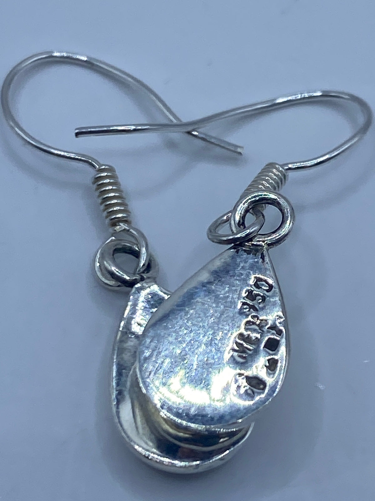 Aretes Plata Ópalo de Fuego Verde — Taxco 950 — foto 5