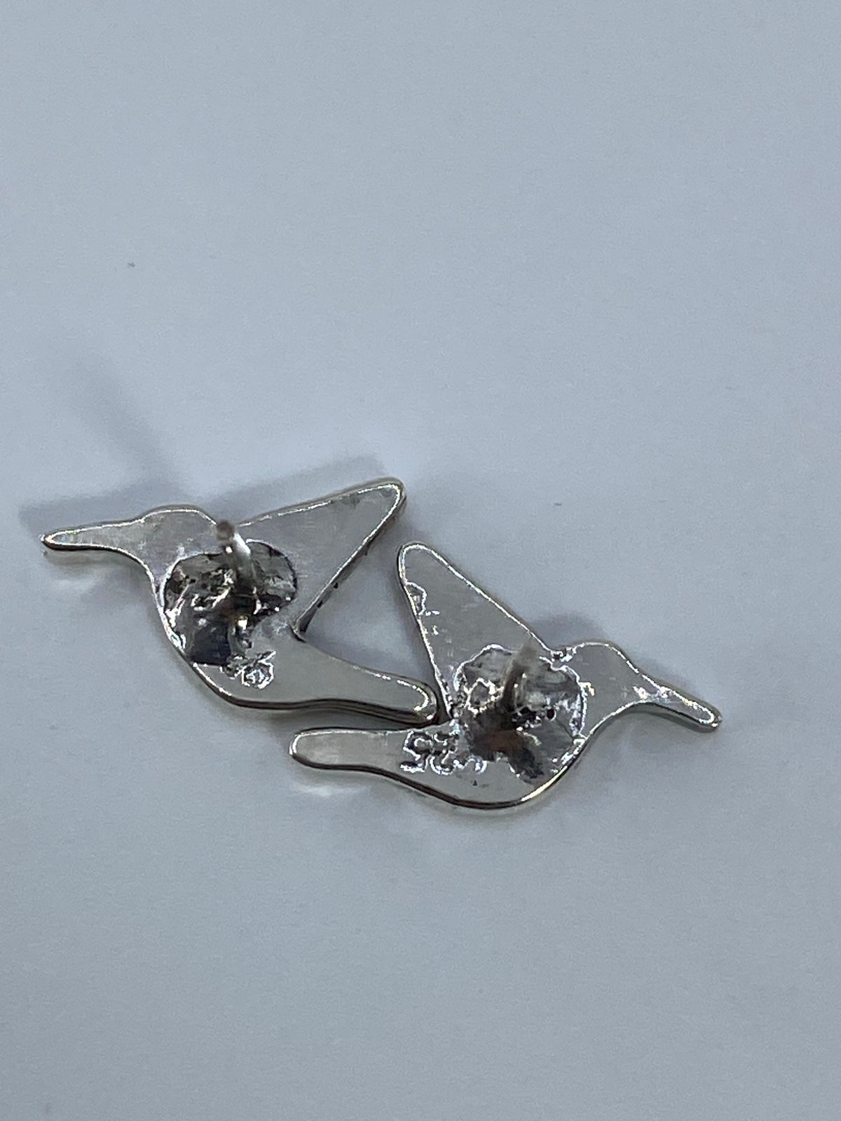 Aretes de Plata Cartoneado Colibrí — Taxco 925 — foto 5