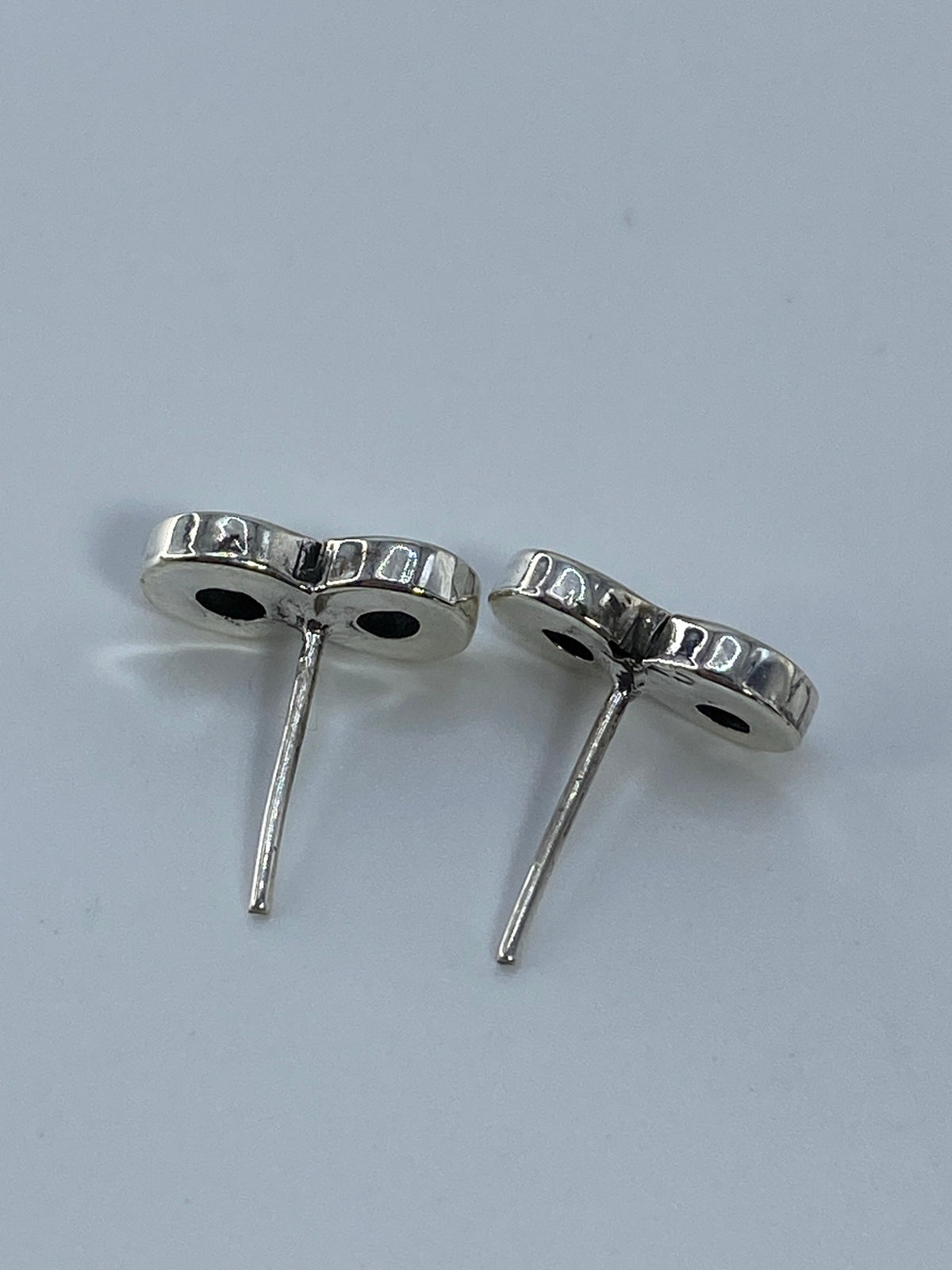 Aretes Plata Cartoneado — Minimalista Taxco 925 — foto 5