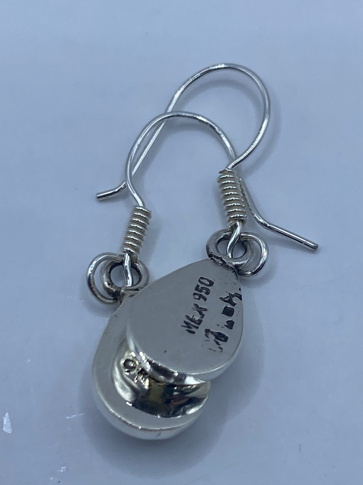 Aretes Plata 950 Opalo de Fuego — Taxco — foto 5