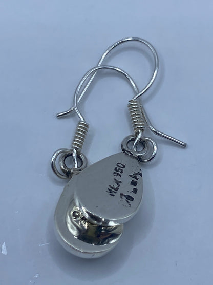 Aretes Plata 950 Opalo de Fuego — Taxco — foto 5