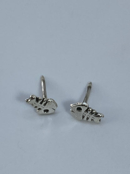 Aretes de Plata Cartoneado Minimalistas — Taxco 925 — foto 5