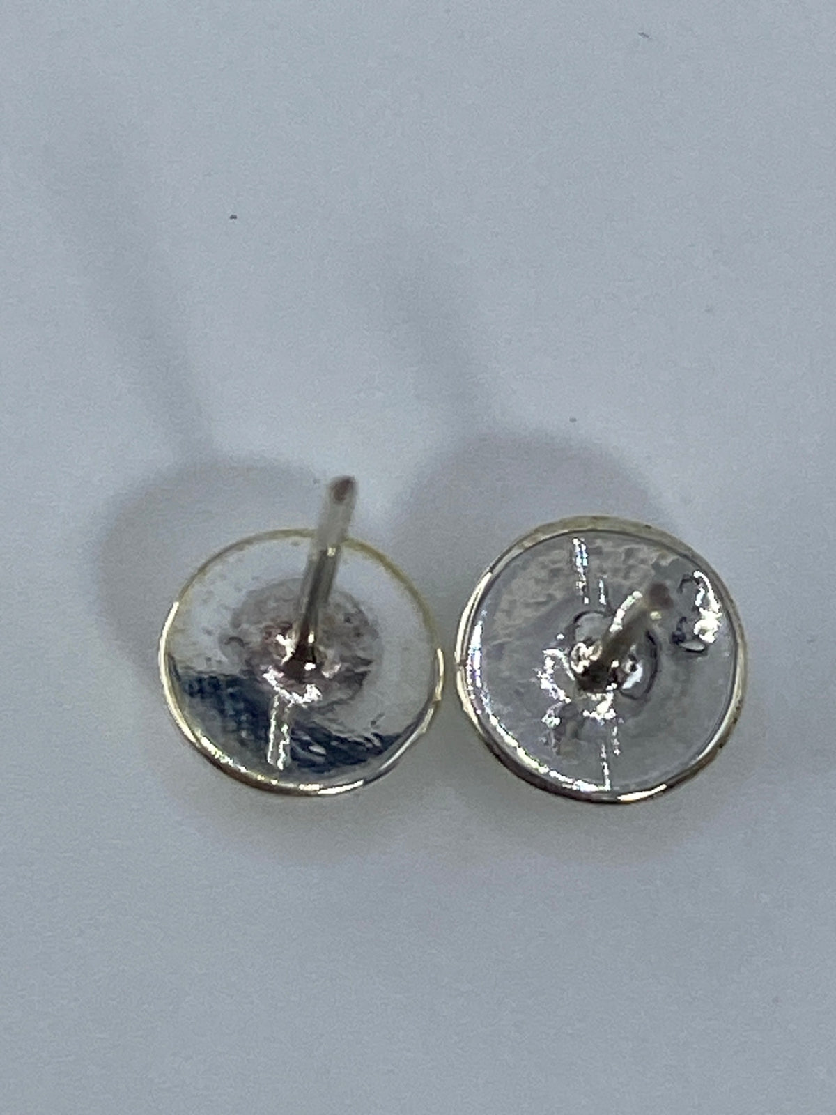Aretes Plata Cartoneado Minimalistas — Taxco 925 — foto 5