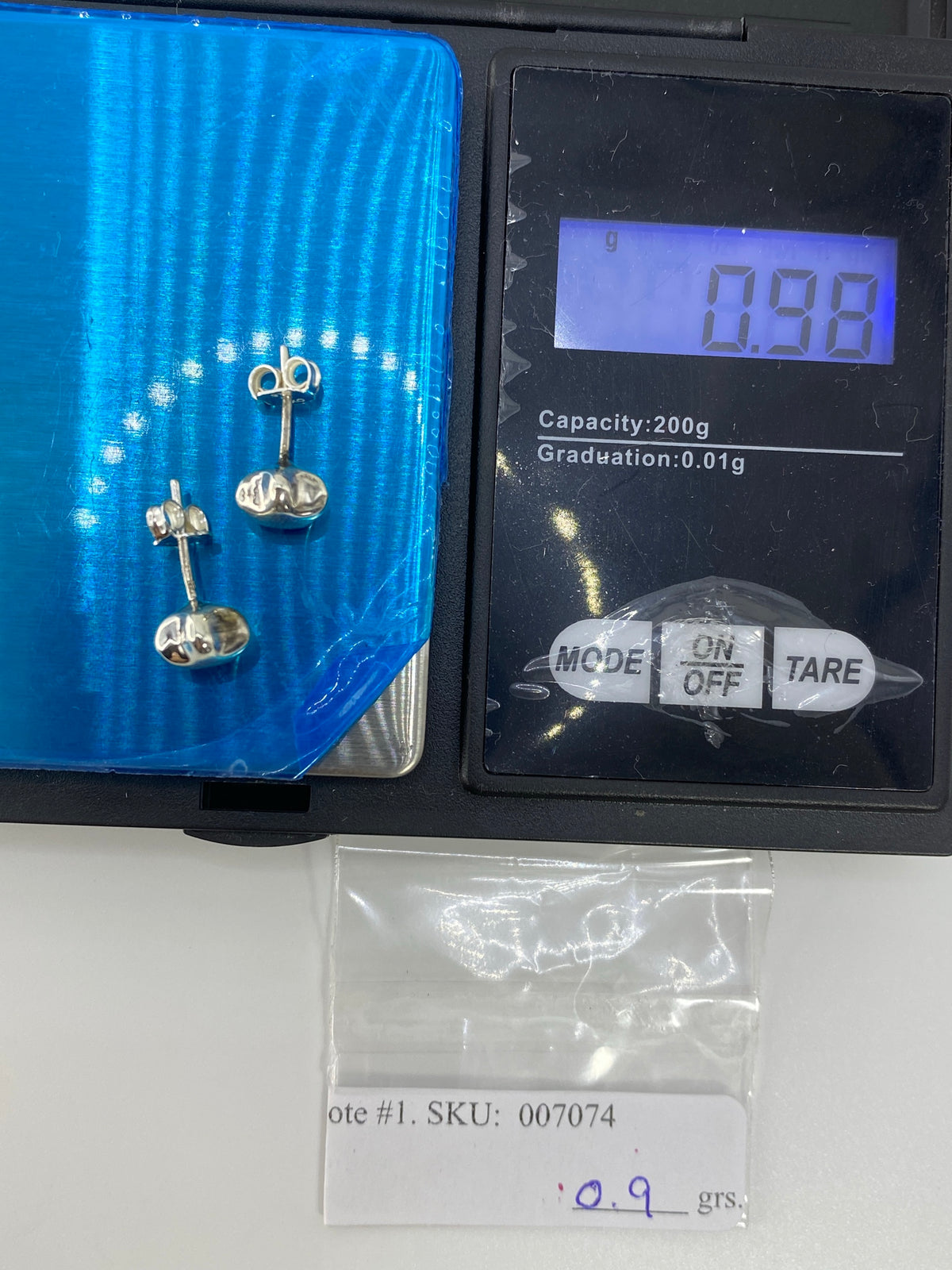 Aretes de Plata Cartoneado Estrella — Taxco 925 — foto 6
