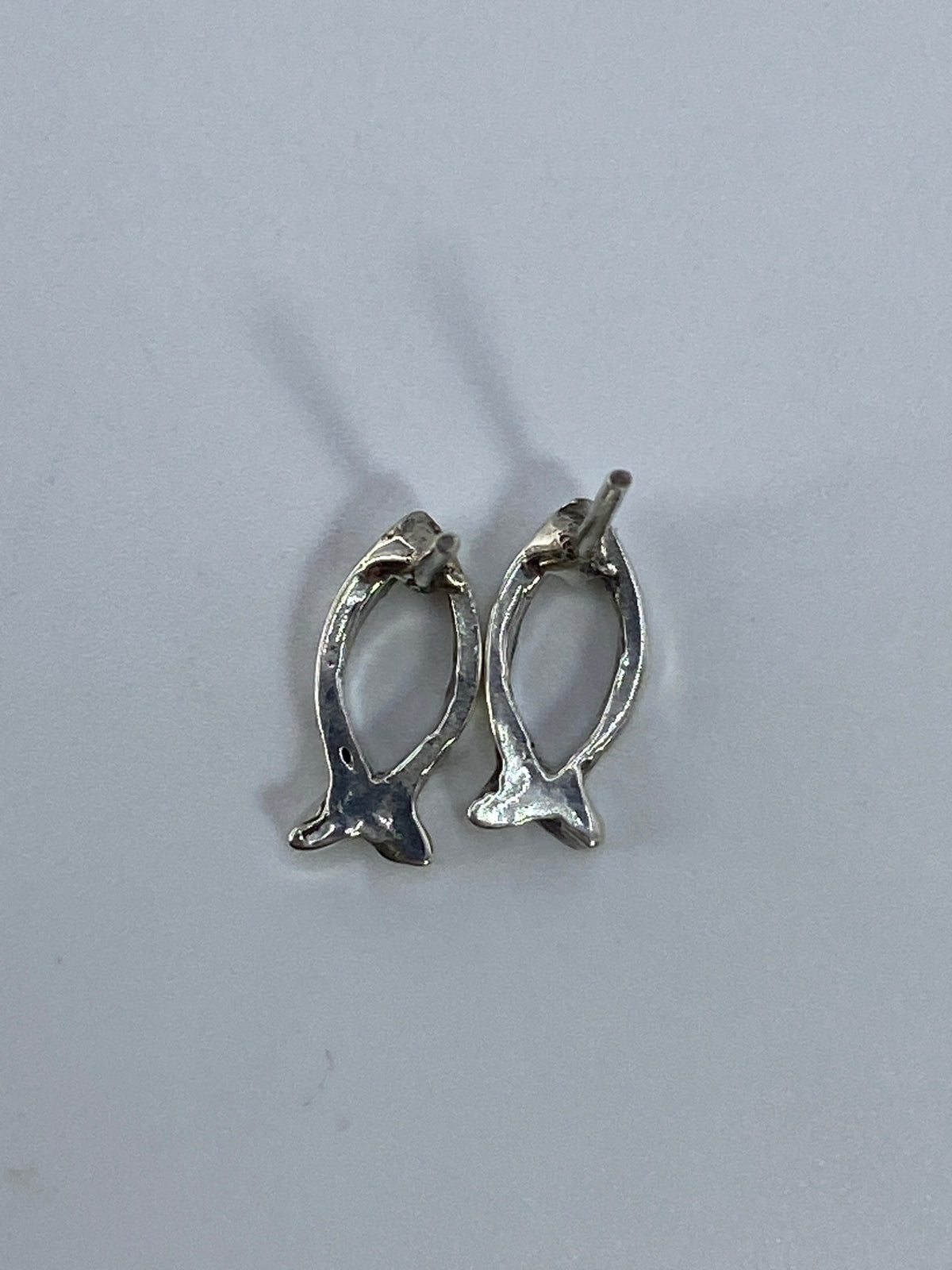Aretes de Plata Pez Cartoneado — Taxco — foto 5