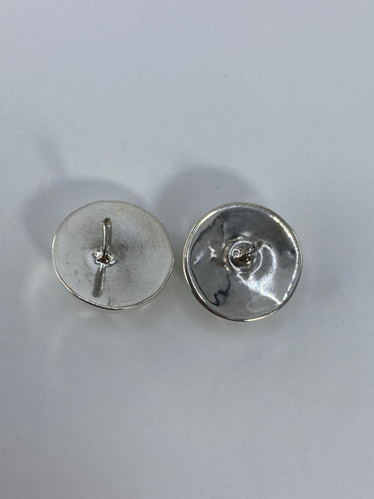 Aretes de Plata Cartoneado Minimalista — Taxco 925 — foto 5